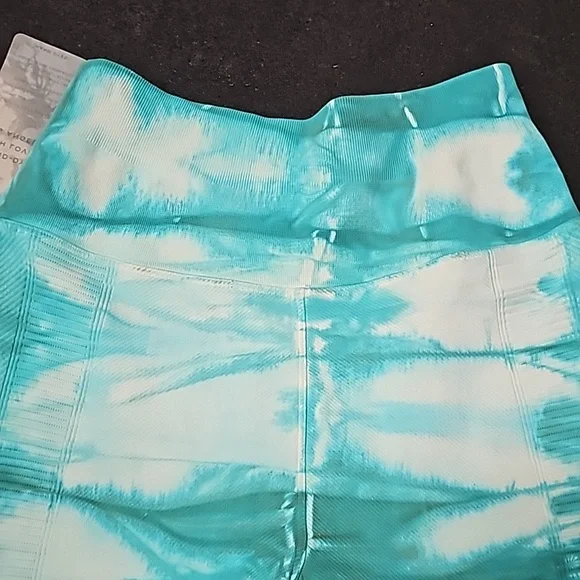 NUX Hand Dyed Leggings High Rise New - Picture 2 of 4